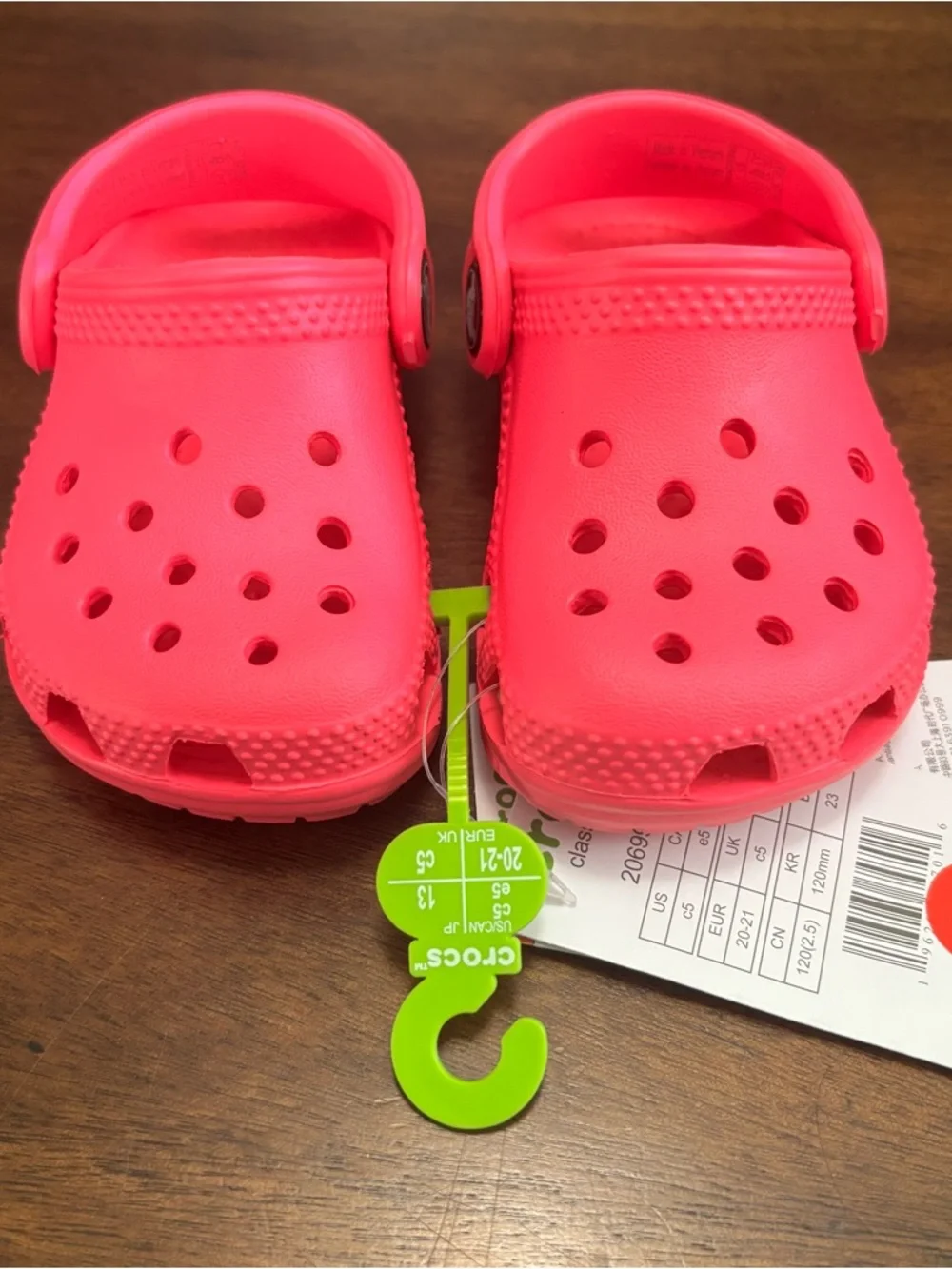 CROCS Kids Classic Clog - Hot Pink